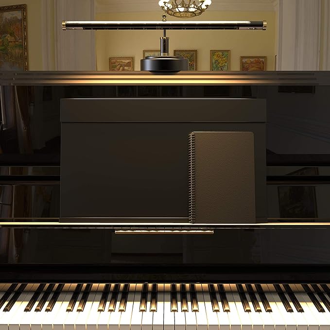 Cocoweb 19" Mahogany Bronze LED Directional Piano Desk Lamp - PLED101MBD (Mahogany Bronze)