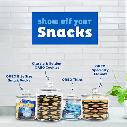 OREO Chocolate Sandwich Cookies, School Lunch Box Snacks, 2.4 Ounce (Pack of 12)