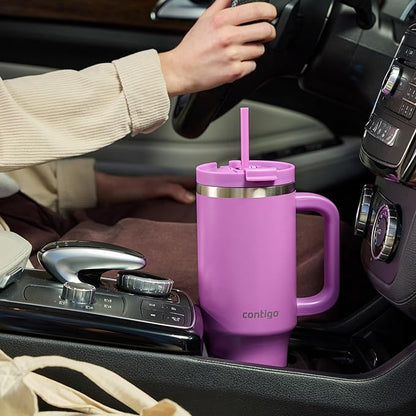 Contigo Streeterville Tumbler 40oz Stainless Steel | Vacuum Insulated | Leak-Proof | Cold for 29 Hours | Galactic | Pack of 4