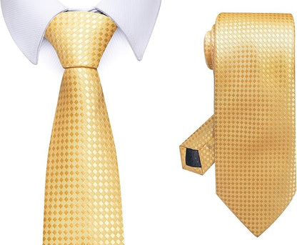 Tie For Men Necktie Woven Jacquard Neck Ties Set 6 PCS