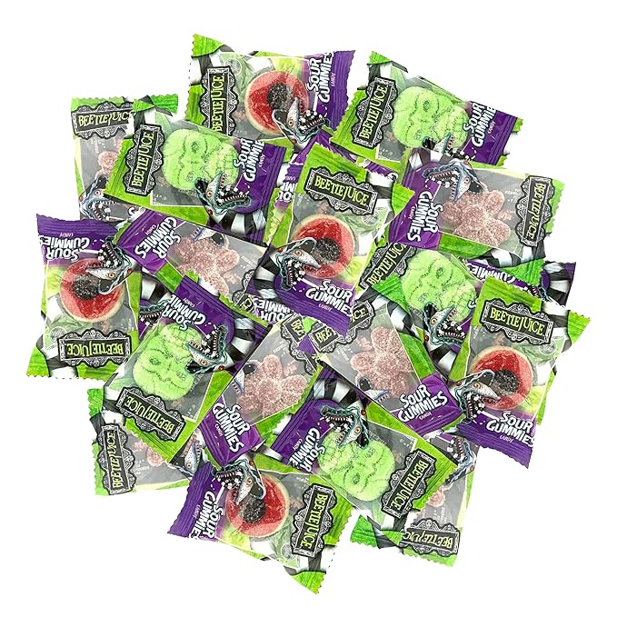 Beetle Juice Halloween Sour Gummy Candies Bulk 40 Pack by Rebel Smuggling Galactic Emporium