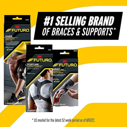 FUTURO Posture Corrector, Fits Men and Women, Helps Promote Better Posture, Back Support, Doctor Developed, Adjustable