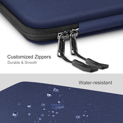 FINPAC Hard Laptop Sleeve Case for 13 inch MacBook Air M4 2025 M3 2024, 14 inch MacBook Pro M4/M3/M2/M1 A2918 A2992 A2779 A2442, 13'' Air/Pro, Waterproof Case for Dell, Surface Laptop, HP, Acer, Navy