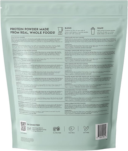 Protein Powder Made with 100% Grass Fed, Non Denatured Whey | Four Different Protein Sources from Organic Whole Food Ingredients | 12 Servings | 22g Protein (12 Servings, Sample Variety Pack)