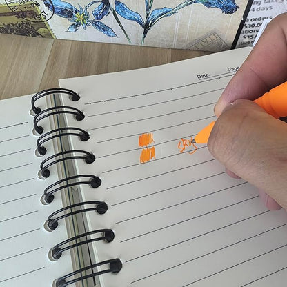 Fengtaiyuan Orange07P18, Orange Ink, FIne Point, 0.7mm, Gel Ink Rollerball Pens - Comfortable Non-Slip Grip, Quick-Drying Ink, 18-Piece Box (Orange07P18)