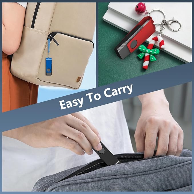 AGECASH Thumb Drive 1GB USB Flash Drive 100 Pack, Bulk USB 2.0 Flash Drives Pack of 100 Jump Drive Multipack 1GB Memory Stick with Lanyard and Label (Multicolor, 1 GB)