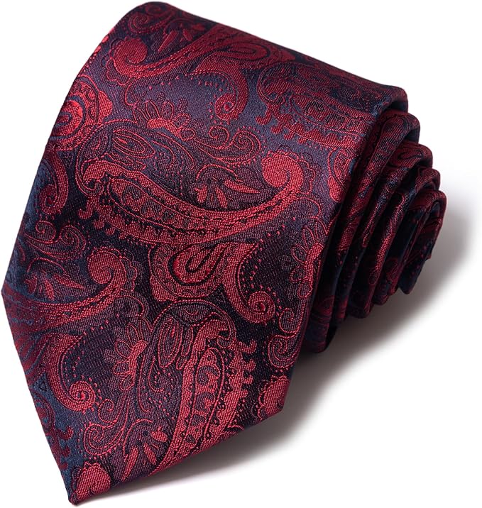 Tie For Men Necktie Woven Jacquard Neck Ties Set 6 PCS