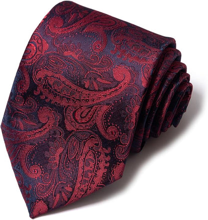 Tie For Men Necktie Woven Jacquard Neck Ties Set 6 PCS