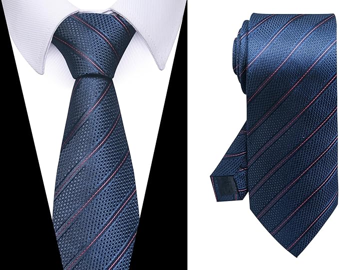 Tie For Men Necktie Woven Jacquard Neck Ties Set 6 PCS