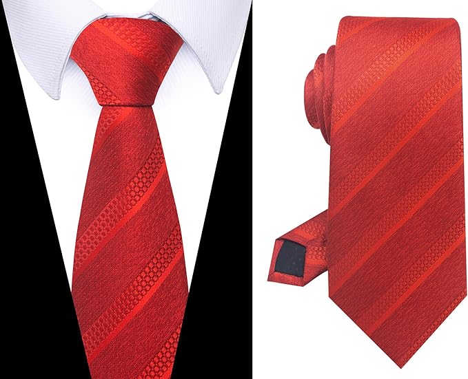 Tie For Men Necktie Woven Jacquard Neck Ties Set 6 PCS