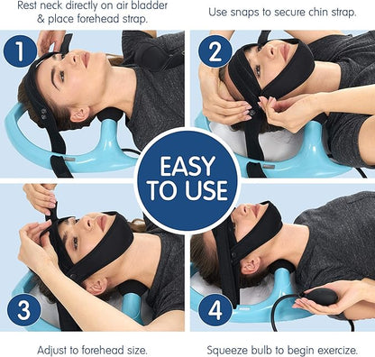 Posture Neck Exercising Cervical Spine Hydrator Pump Relief for Stiffness, Relieves Neck Pain