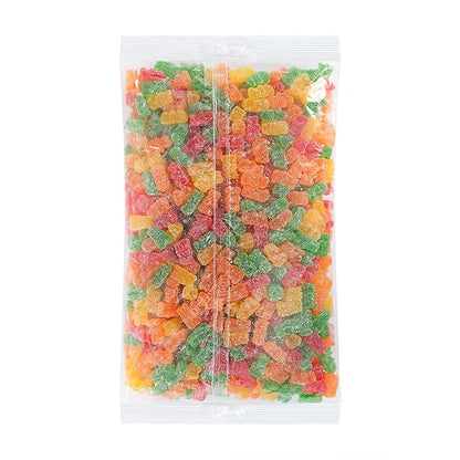 Kervan Candy Bebeto Sour Gummy Bears - Fruity & Soft Gummy Candy Bulk for Kids, Gift Snacks and Parties - Sour Gummy Bears Party Size Bag (5 lbs)