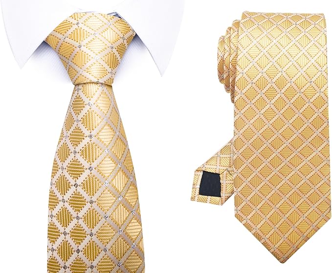 Tie For Men Necktie Woven Jacquard Neck Ties Set 6 PCS