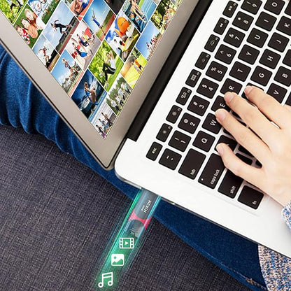 KEXIN Flash Drive 64GB USB 3.0 Flash Drive 64 GB Thumb Drive 5 Pack Memory Stick USB Drive Data Storage Jump Drive Colorful(64G 5-Pack)