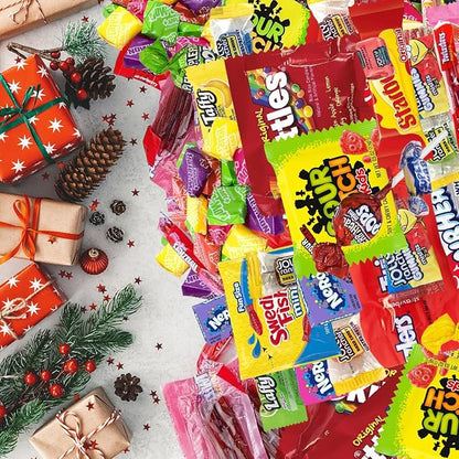 Bulk Candy Mix - 6lb of Individually Wrapped Party Variety, Favorite Sweets Giant Bag Assorted Classic for Pinata Filler, Goodie Bag Fun Size