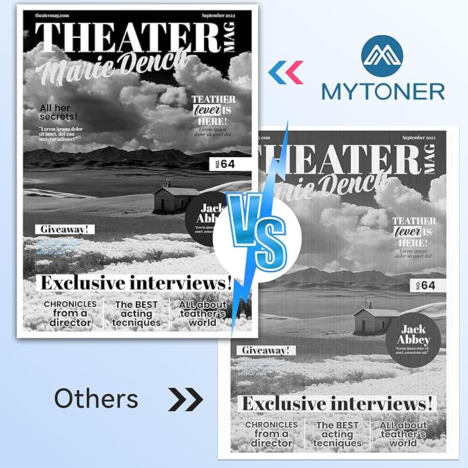 MYTONER Compatible Toner Cartridge and Drum Unit Replacement for Brother TN830XL TN830 XL/V/R TN-830 DR830 DR-830 Drum for DCP-L2640DW HL-L2460DW MFC-L2820DW XL HL-L2405W L2400D Printer 2 Toner 1 Drum