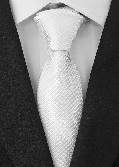 Adulove Men's Necktie Classic Silk Tie Woven Jacquard Neck Ties 6 PCS