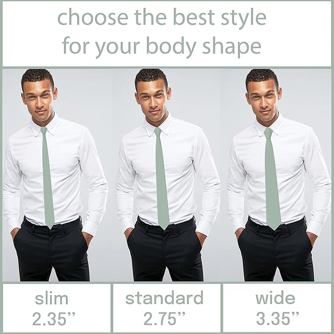 Men's Oxford Matt Neckties Solid Color for Adults Tuxedo Classic Design, by Bow Tie Hosue