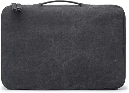 Kinmac 360° Heavy Duty Protective Laptop Computer Sleeve case Bag Cover with Handle for MacBook Pro 14 inch,14 inch-14.4 inch HP Lenovo Dell ASUS Acer Laptop (Grey)