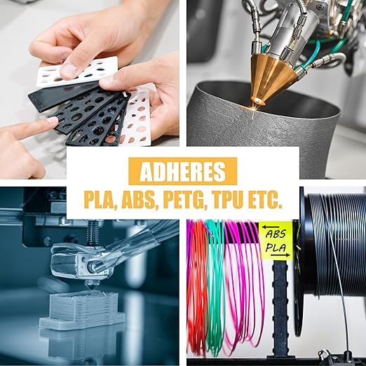 3D Printer Liquid Super Glue – XXL 50g / 1.76oz Ultra Thin – Bonds PLA, ABS, PETG, TPU & Nylon – Capillary Action for Micro Repairs – Waterproof, Heat Resistant – KRAFTPROTZ Precision Adhesive