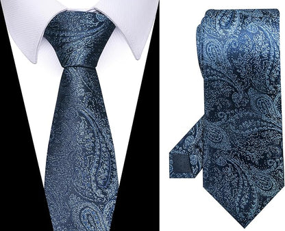Tie For Men Necktie Woven Jacquard Neck Ties Set 6 PCS