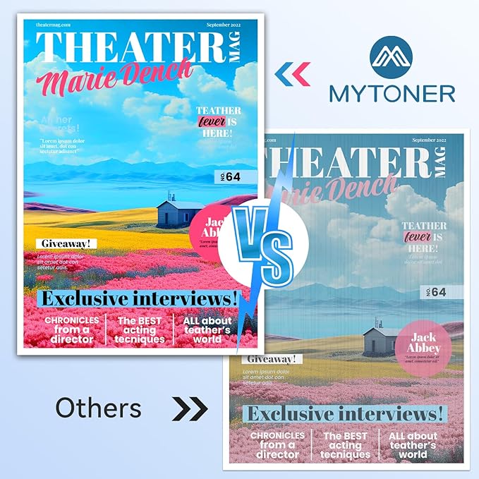 MYTONER 210X Toner Cartridges 4 Pack Compatible Replacement for HP 210X 210A 210 High Yield for Color Pro MFP 4301fdw 4301fdn 4201dw 4201dn Series Printer Ink 210X 210A W2100X W2100A (4 Pack, B/C/Y/M)