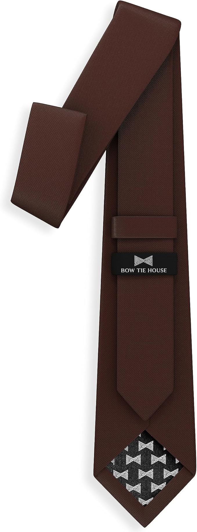 Men's Oxford Matt Neckties Solid Color for Adults Tuxedo Classic Design, by Bow Tie Hosue