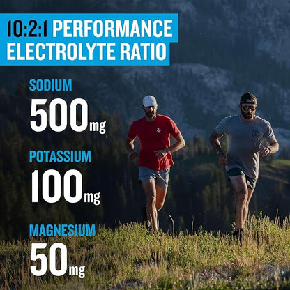PROTEKT Electrolyte Packets for Recovery & Hydration | Organic & Sugar-Free Electrolytes Drinks | Works Faster Than Powder Drink | On-The-Go Liquid Hydration Drink | Watermelon, 10 Pack