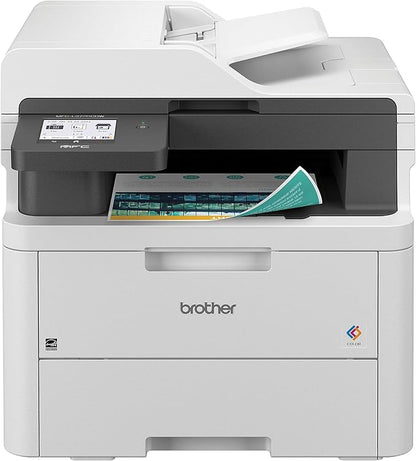 Brother Color Laser Printer All-in-One with Scanner, Copier and Fax - Professional Wireless Business Printer with Auto Duplex and 250-Sheet Capacity for Small Office (MFC-L3720CDW)