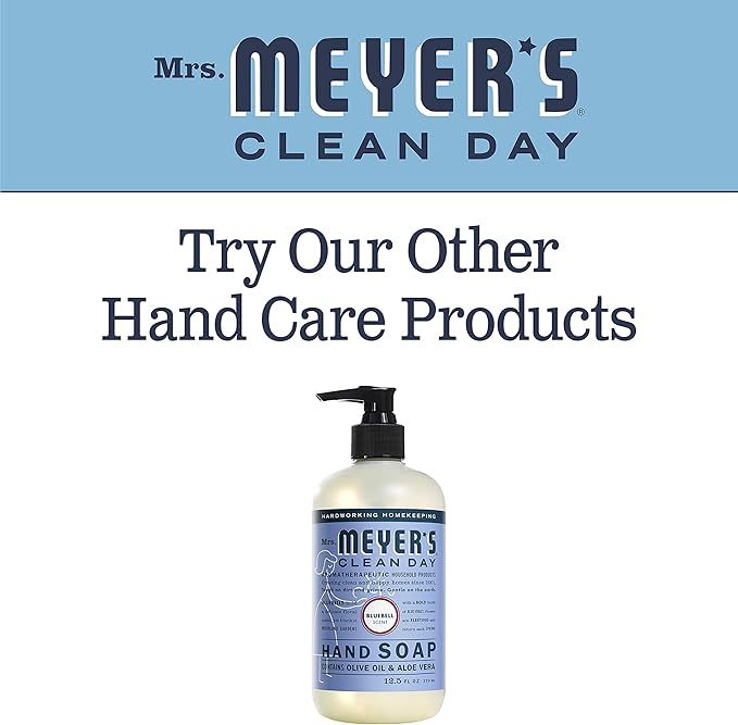 Mrs. MEYER'S CLEAN DAY Bluebell Hand Soap 12.5 Fl Oz (Pack of 3)