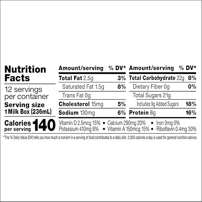 Horizon Organic Shelf Stable 1% Lowfat Vanilla Milk Boxes, 8 fl oz, 12 Count - 8g Protein per Serving, USDA Organic UHT from Pasture-Raised Cows, Ready to Drink for Lunchbox, Travel, or On-the-Go, No Refrigeration Needed