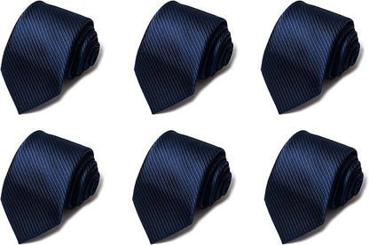 Tie For Men Necktie Woven Jacquard Neck Ties Set 6 PCS