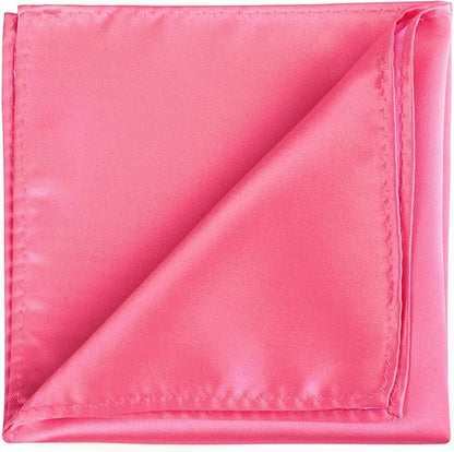 Mens Solid Satin Mens Tie With Hanky,Handmade Neckties For Men
