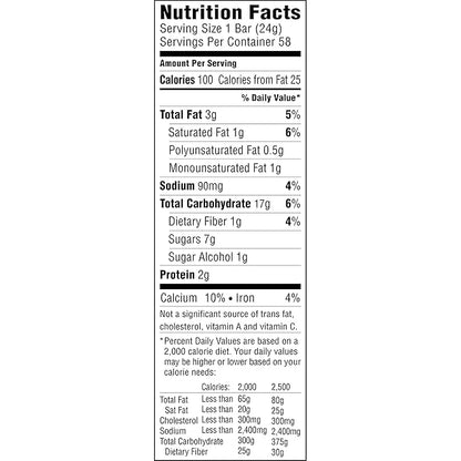 Quaker Chewy Granola Bars, Peanut Butter Chocolate Chip, 58 Count