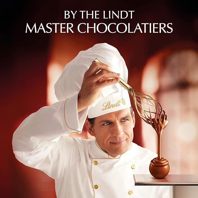 Lindt Lindor Milk Chocolate Truffles Box - approx. 48 Balls, 600 g - Perfect for Sharing and Gifting - Chocolate Balls with a Smooth Melting Filling