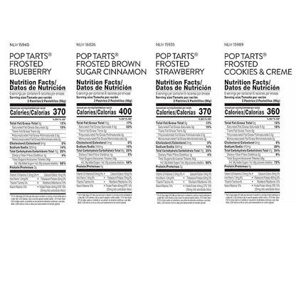 Pop-Tarts Toaster Pastries, Breakfast Foods, Kids Snacks, Variety Pack (60 Pop-Tarts)