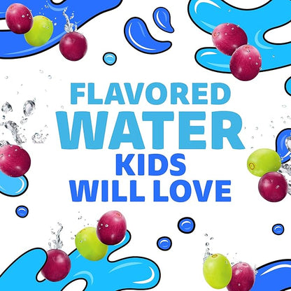 Capri Sun Roarin' Waters Grape Flavored with other natural flavors Water Beverage, 40 ct Pack, 4 Boxes of 10 Drink Pouches