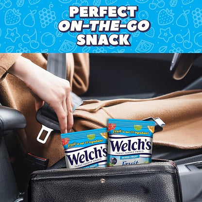 Welch's Fruit Snacks, Mixed Fruit, Perfect for School Lunches, Sharing Size Bags, 5 oz (Pack of 12)
