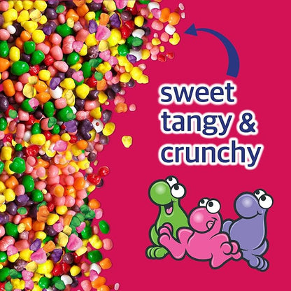 Nerds Gummy Clusters Candy, Rainbow, Resealable 18.5 Ounce Big Bag (Pack of 2)
