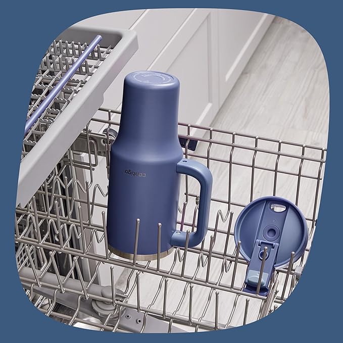 Contigo Tumbler, 40oz Stainless Steel | Vacuum Insulated | Leak-Proof | Cold for 29 Hours | Indigo, Pack of 4