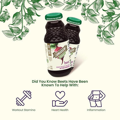 R.W. Knudsen Organic Beet Juice, 8 fl oz (12 Pack)