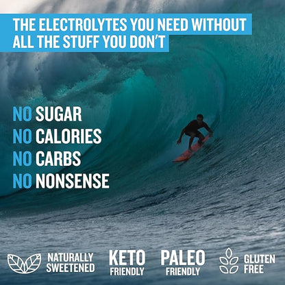 PROTEKT Electrolyte Packets for Recovery & Hydration | Organic & Sugar-Free Electrolytes Drinks | Works Faster Than Powder Drink | On-The-Go Liquid Hydration Drink | Raspberry, 30 Pack