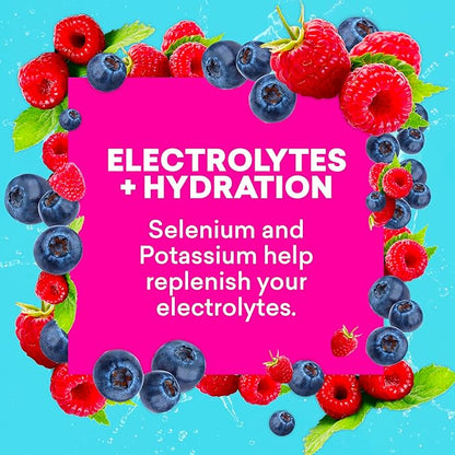 EBOOST Super Fuel Healthy Energy Drink - Caffeine from Natural & Clean Ingredients For Focus and Productivity -Taurine Free Pre-Workout With Electrolytes, Nootropic & Vitamins- Blue Raspberry 12 Pack