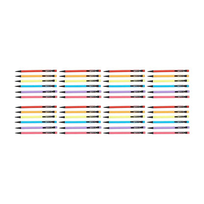 Amazon Basics Mechanical Pencils 0.7mm For Writing, Drawing, Bulk Office and School Supplies, Multicolor, 48-Pack