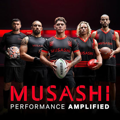 MUSASHI High Protein Bar, 45g Protein, <1g Total Sugars, Dark Chocolate & Salted Caramel, Post Workout and Protein Snack On The Go, 12 Pack of 3.2oz (90g) Bars