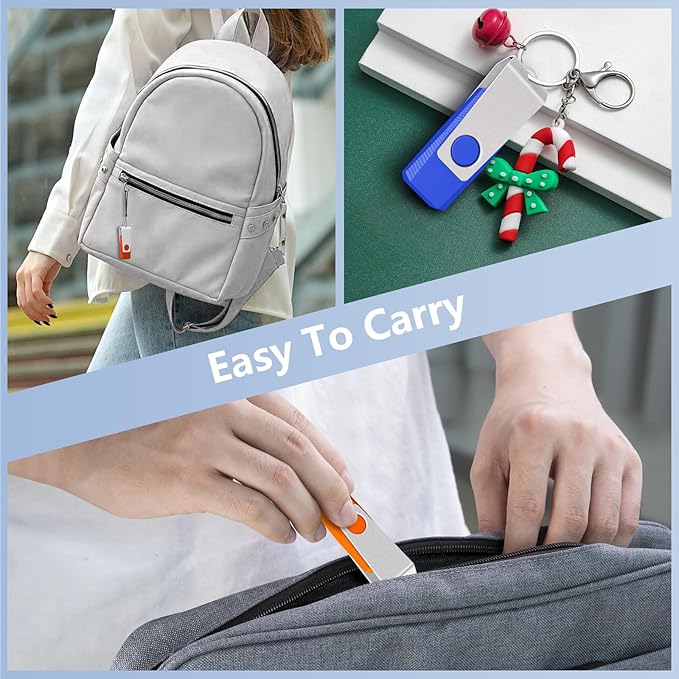 USB Flash Drive 1GB Flash Drives 20 Pack, AGECASH USB 2.0 Thumb Drive 20 Pack Swivel Pendrive Memory Stick Zip Jump Drives Multipack with 20PCS Black Lanyards (Colorful, 1GB)