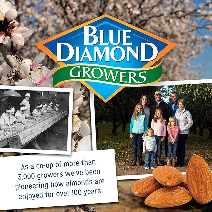 Blue Diamond Almonds Snack Nut Variety Pack for Kids, Office, School, On-the-go, 0.75 oz Gluten Free Individual Packs, Wasabi & Soy Sauce, Lightly Salted, and Smokehouse (Pack of 6,144 Count Total)