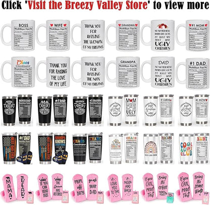 Breezy Valley Chaos Coordinator Mug Gifts for Women Men, Appreciation Gifts for Coworkers Leaving Gift, Boss Coworker Christmas Gift, Thank You, Goodbye, Going Away, Farewell Presents for Coworkers