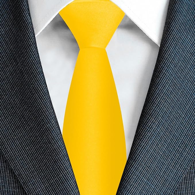 Men's Ties Solid Pure Color 3.15" (8CM) Necktie Plain Formal Business Wedding Black Ties For Men