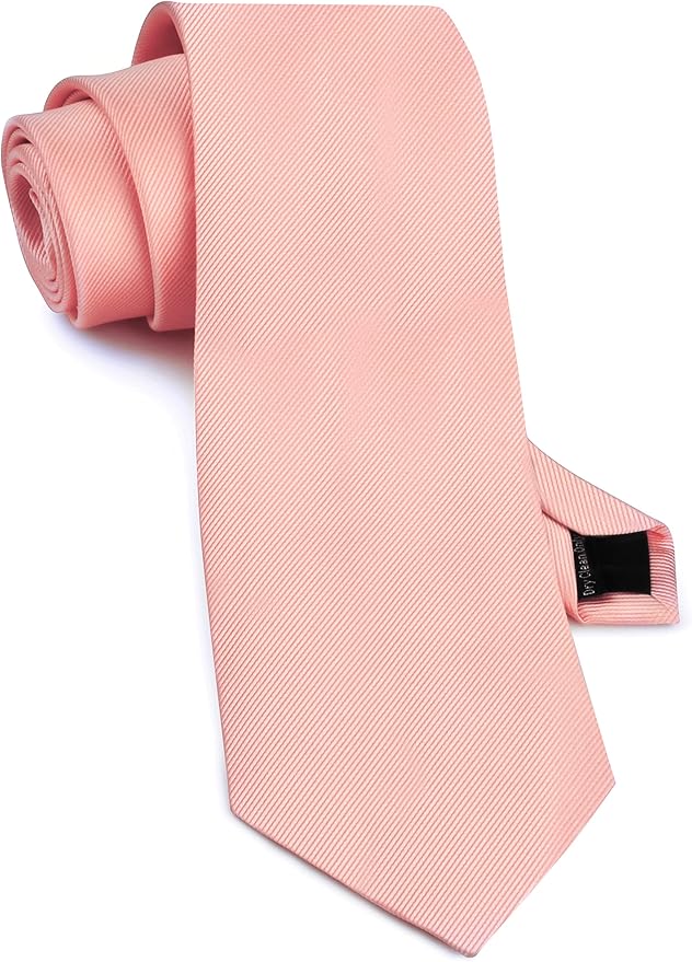 GUSLESON Classic New 3.15"（8cm） Men's Solid Color Necktie Wedding Business Tie + Gift Box